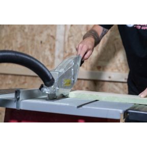 Lumberjack Powerful 1500W Table Saw 210mm with Side Extensions & 8